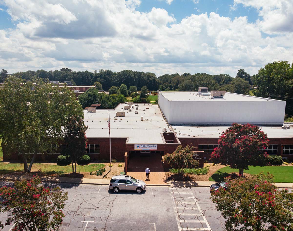 Phillis Wheatley Community Center Serving Greenville SC lower campus image rentals
