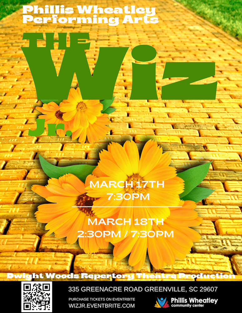 WIZ Jr. Phillis Wheatley Repertory Theatre March 17 and 18